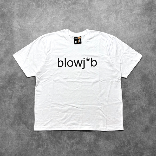 White Blowj*b T-Shirt