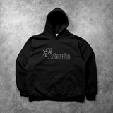 Black Rhinestone Ketamin Hoodie
