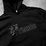 Black Rhinestone Ketamin Hoodie