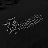 Black Rhinestone Ketamin Hoodie